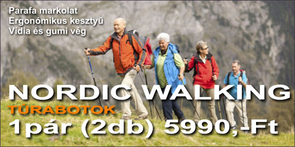 Nordic Walking trabot 1pr (2db) 5990,-Ft